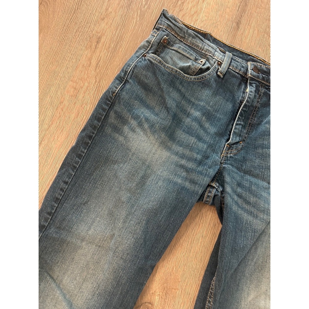 Levis 559 Relaxed Straight Leg Jeans Mens 34x32 Medium Wash Blue 00559-0340 - Picture 3 of 12